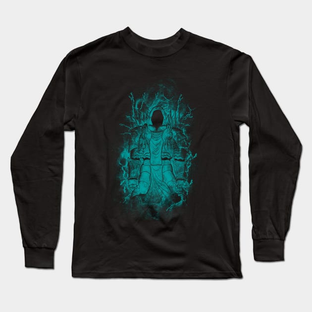 Archangel Of Justice Long Sleeve T-Shirt by Daletheskater